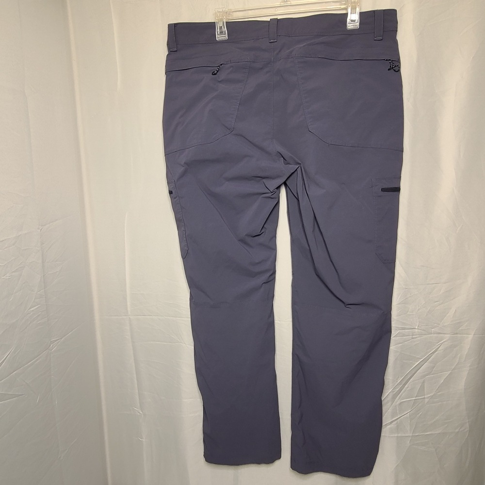 L.L. Bean‎ Cresta Hiking Pants Mens 38x32 Grey Nylon Stretch 506421